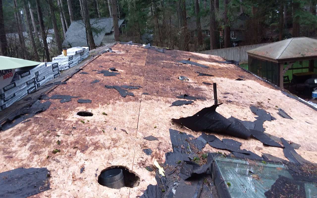 Roof Damage by Humidity