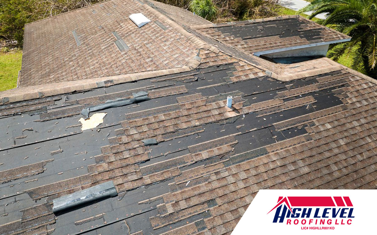 A roof inspection will look for physical roof damage