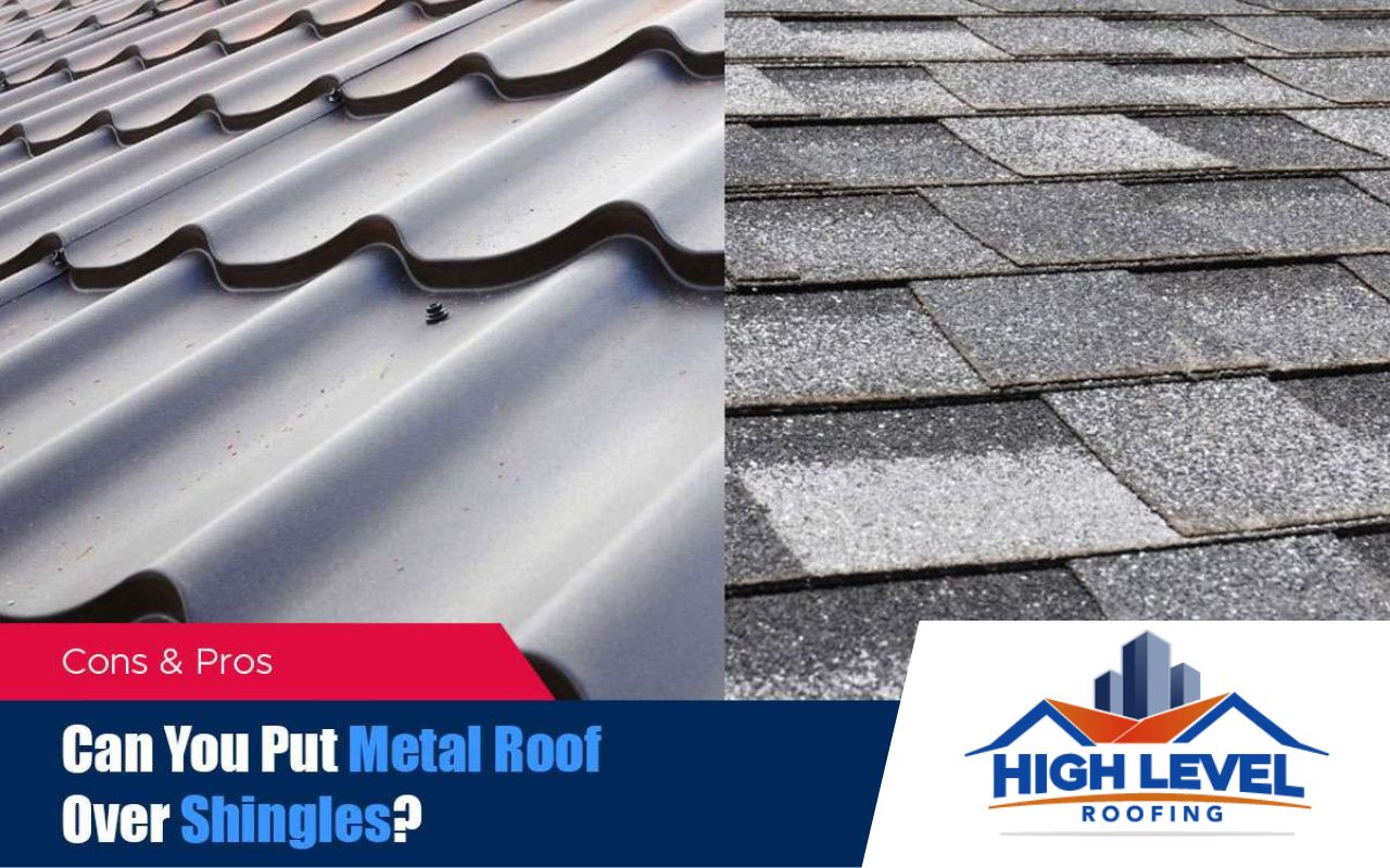 Can you put metal roof over shingles?