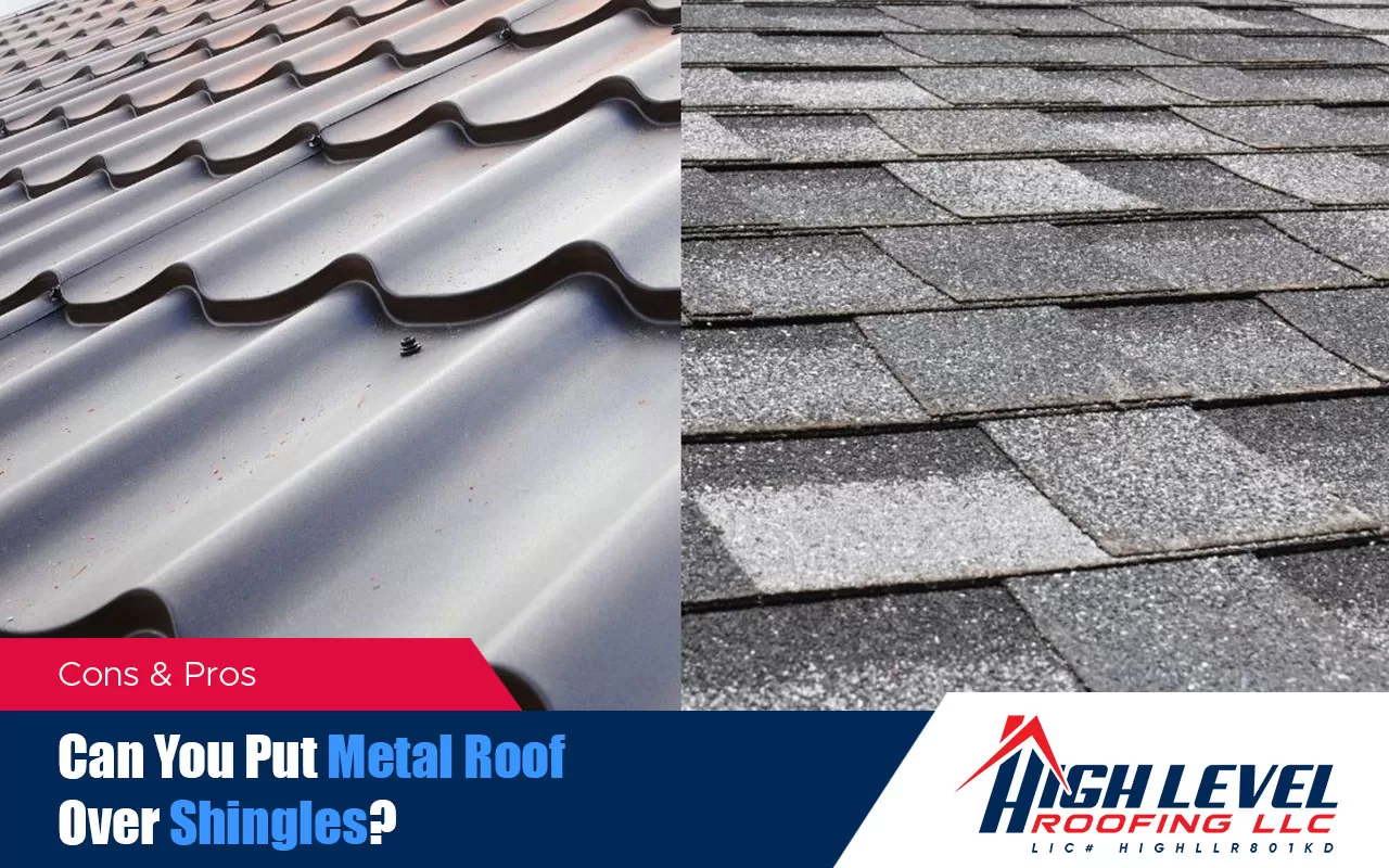 Can you put metal roof over shingles?