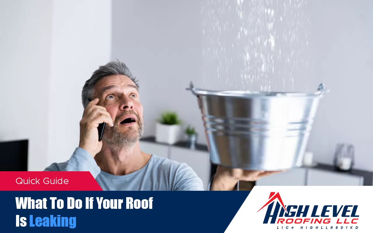 What to do if your roof is leaking.